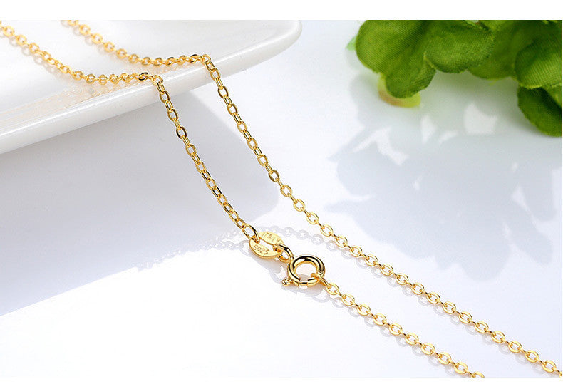 Women's Necklace with 18K Gold Plating