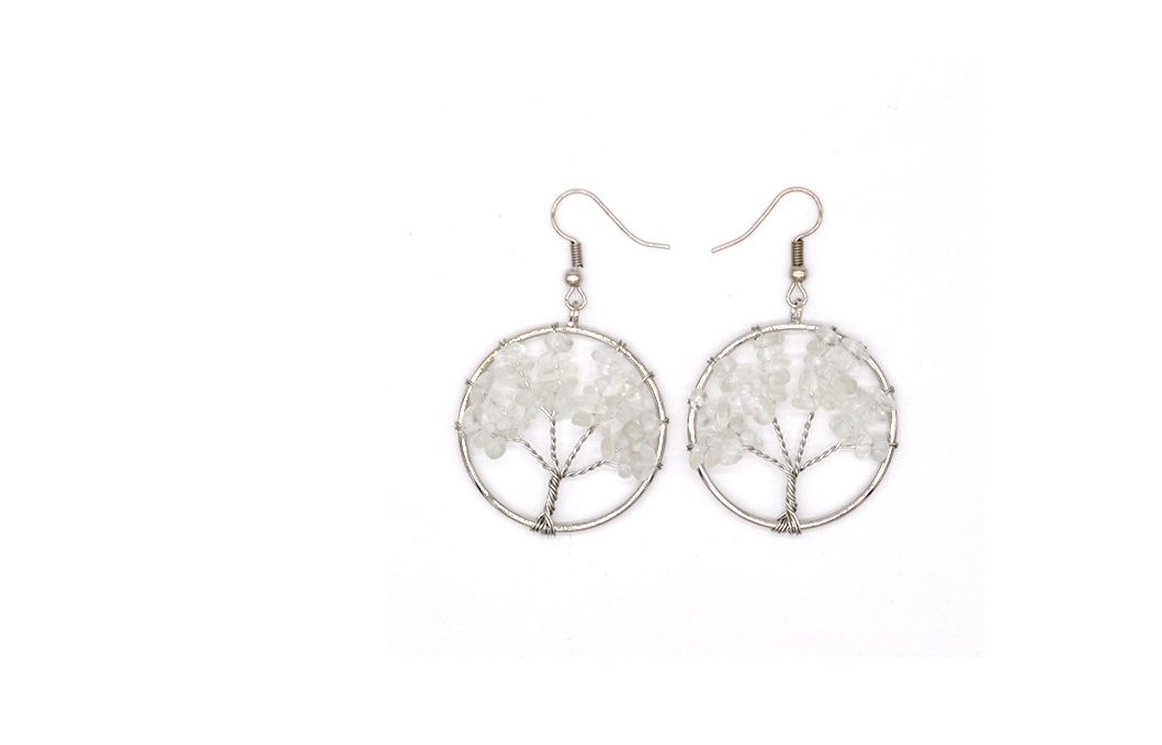 Crystal Tree Wishing Earrings