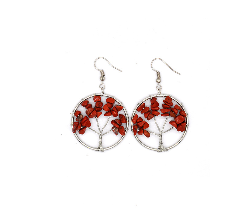 Crystal Tree Wishing Earrings