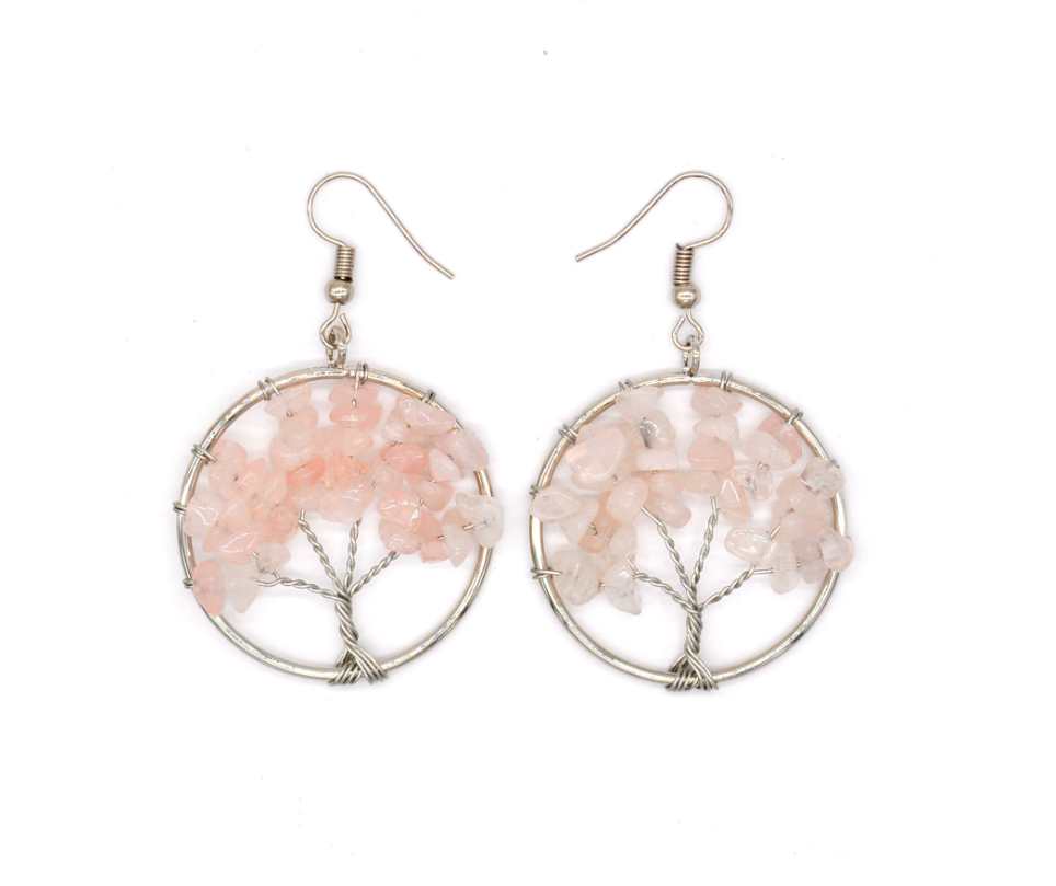 Crystal Tree Wishing Earrings