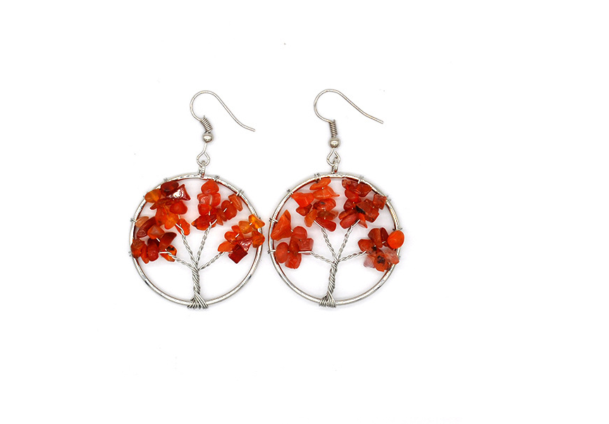 Crystal Tree Wishing Earrings