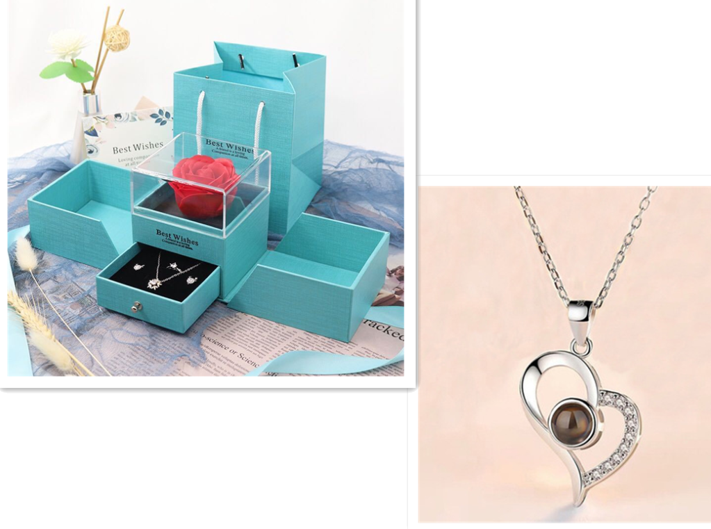 Crystal Elegance Unboxed: A Unique Necklace Set for Fashion Enthusiasts