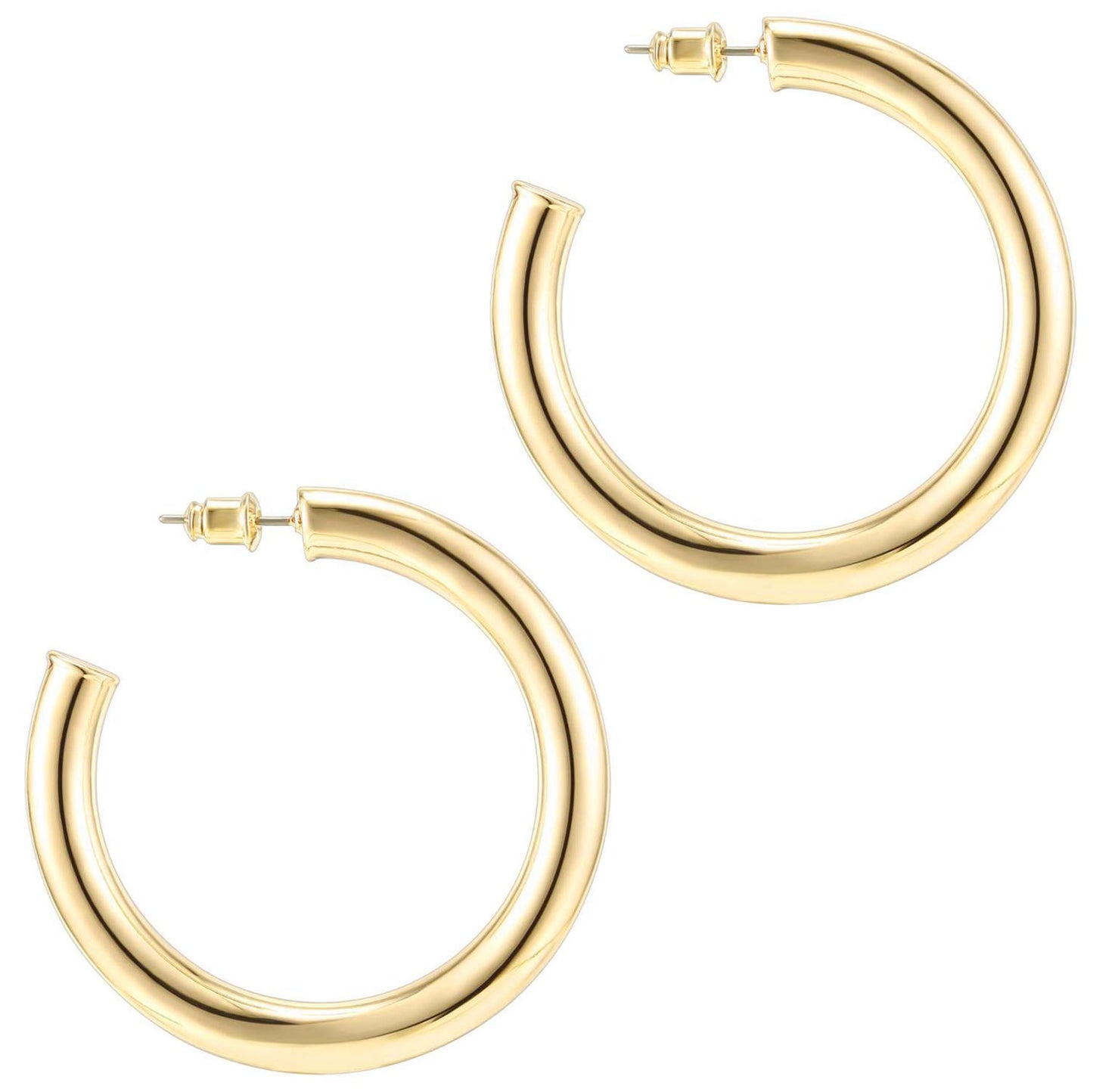 Shiny Circular Women's Jewelry Earrings