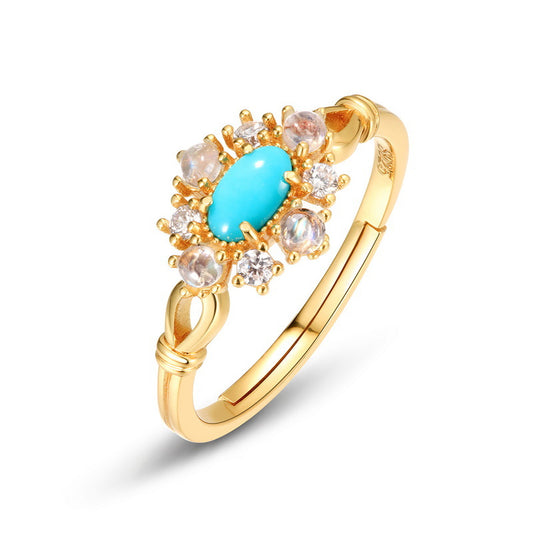 Fashionable Turquoise Ring for Women